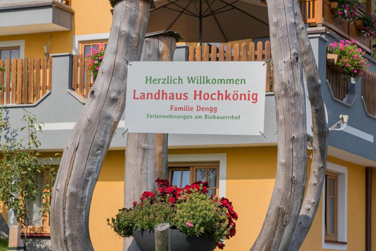 Ferienwohnung Landhaus Hochkönig Mühlbach am Hochkönig Exterior foto